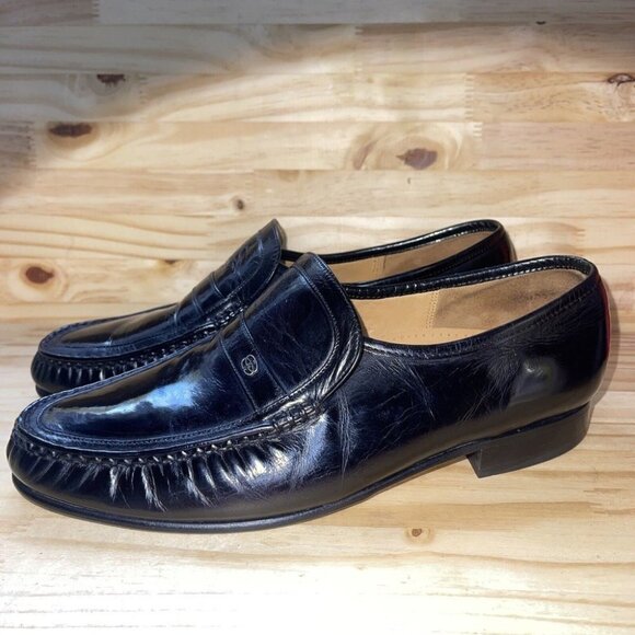 Barker Jefferson Leather Shoes UK Size 7.5 US 8 WiDE main image 7